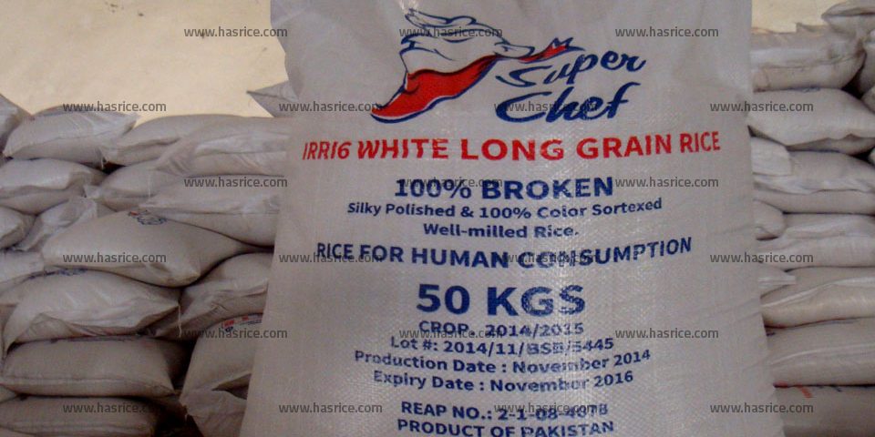 100% Broken Rice Shipment