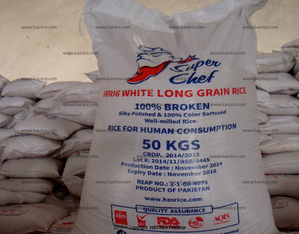 100% Broken Rice Shipment