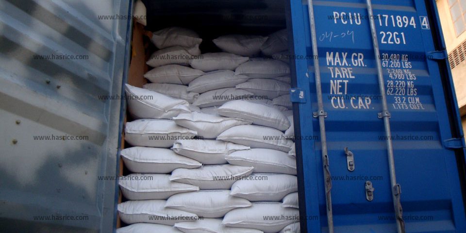 100% Broken Rice Shipment