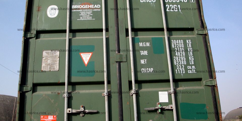 1121 Basmati Rice Shipment