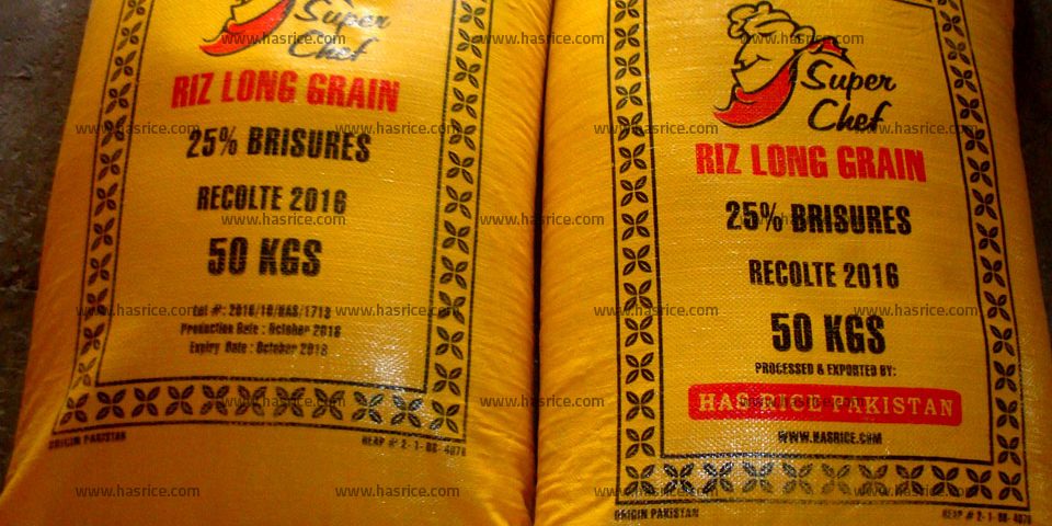 25% Broken White Rice Shipment