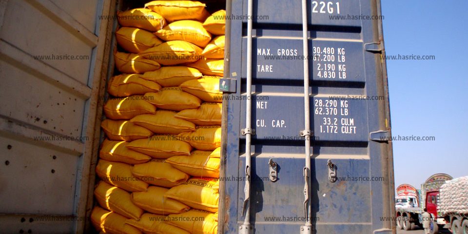 25% Broken White Rice Shipment