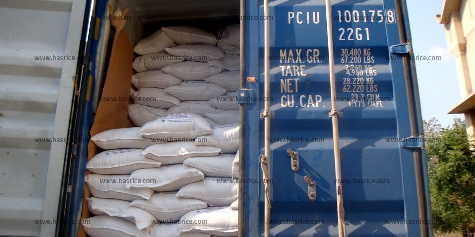 5% Broken White Rice Shipment