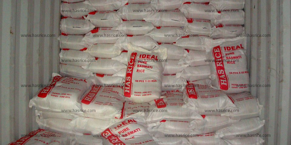 PK385 Basmati Rice Shipment