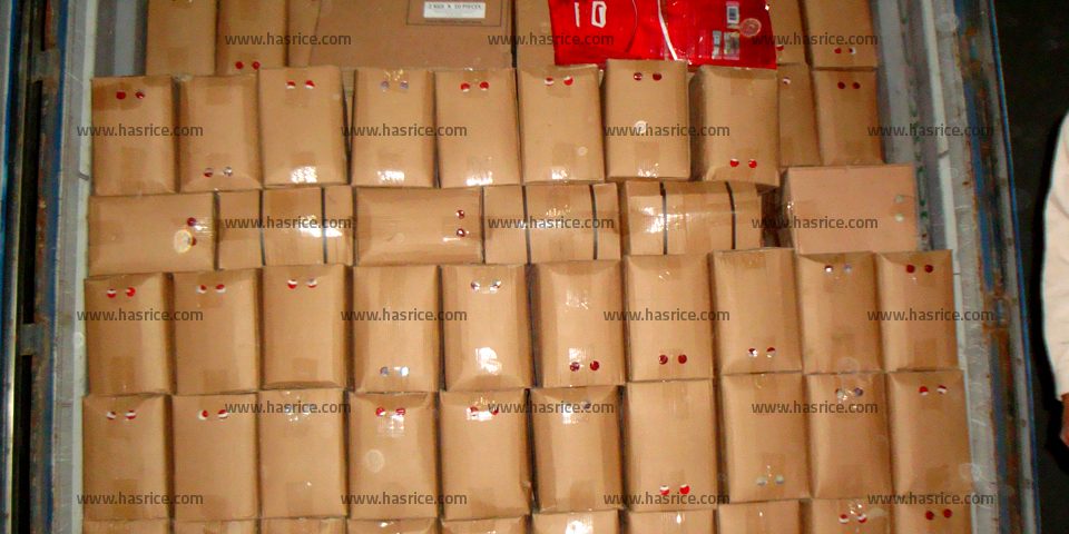 PK385 Basmati Rice Shipment