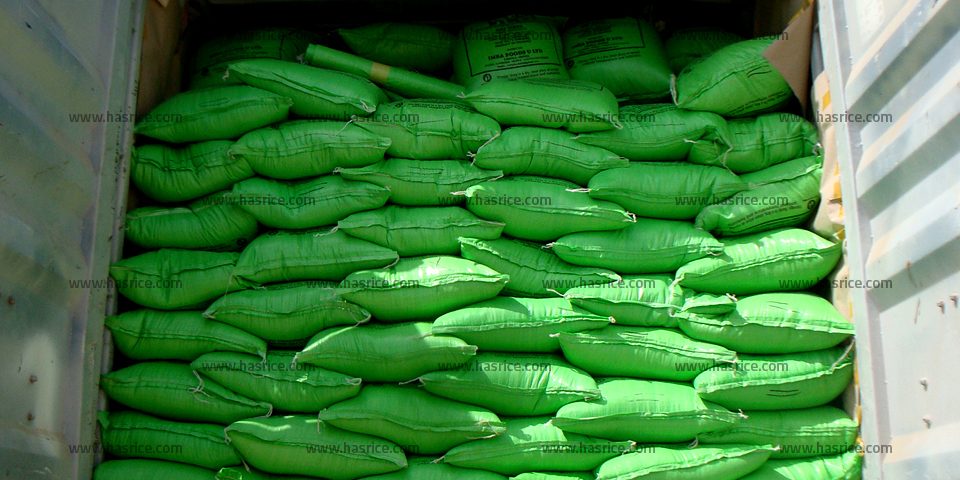 Irri9 White Rice Shipment