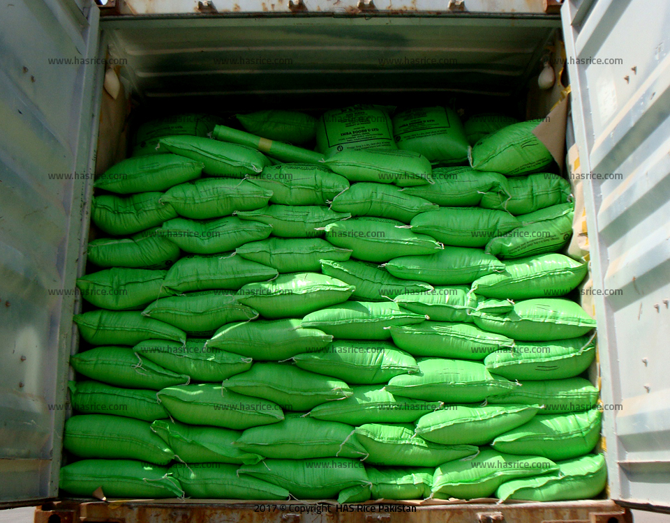 Irri9 White Rice Shipment