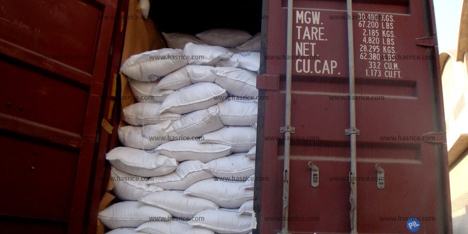 Regular 25% Broken White Rice Shipment