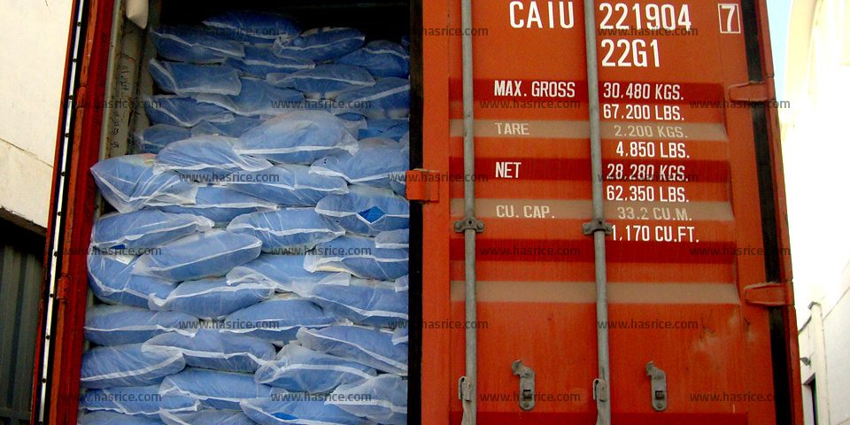 Super Kernel Basmati Rice Shipment