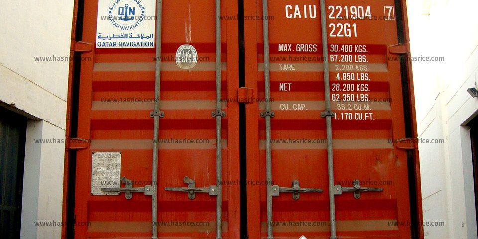 Super Kernel Basmati Rice Shipment