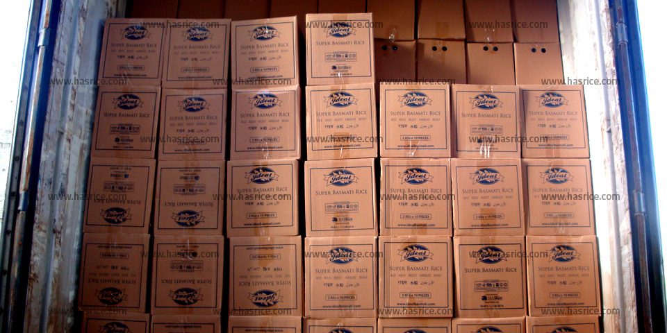 Super Kernel Basmati Rice Shipment