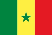 Dakar senegal flag