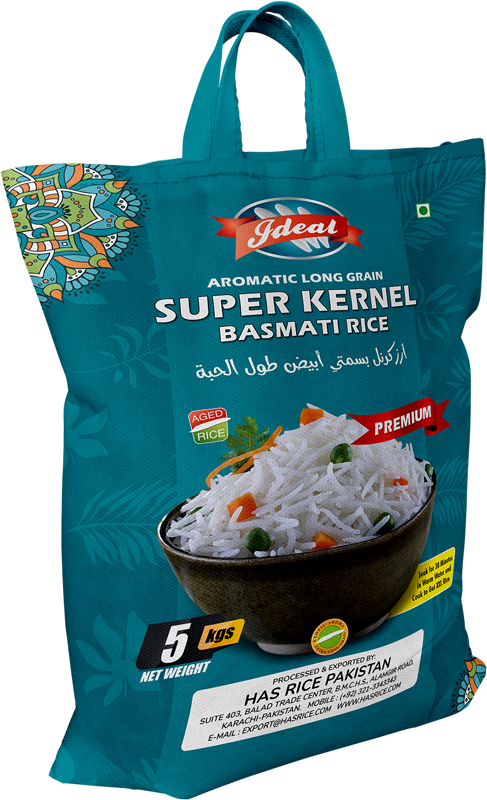 Ideal Super Kernel Basmati Rice 5kg Nonwoven Bag