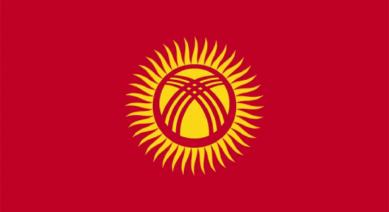 Kyrgyzstan Flag