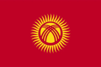 Kyrgyztan Small Flag