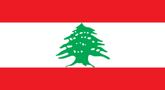 Lebanon Flag Big