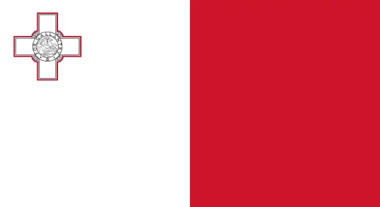 Malta Flag Big
