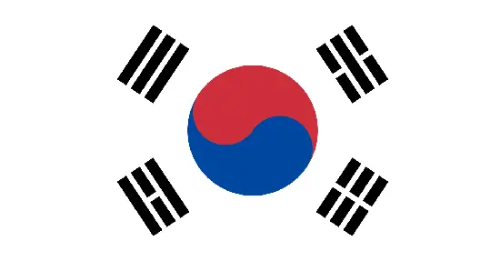 South Korea Flag New